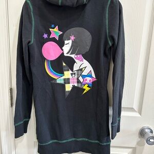 Tokidoki Graphic Hoodie with Bubble Gum Girl Design
